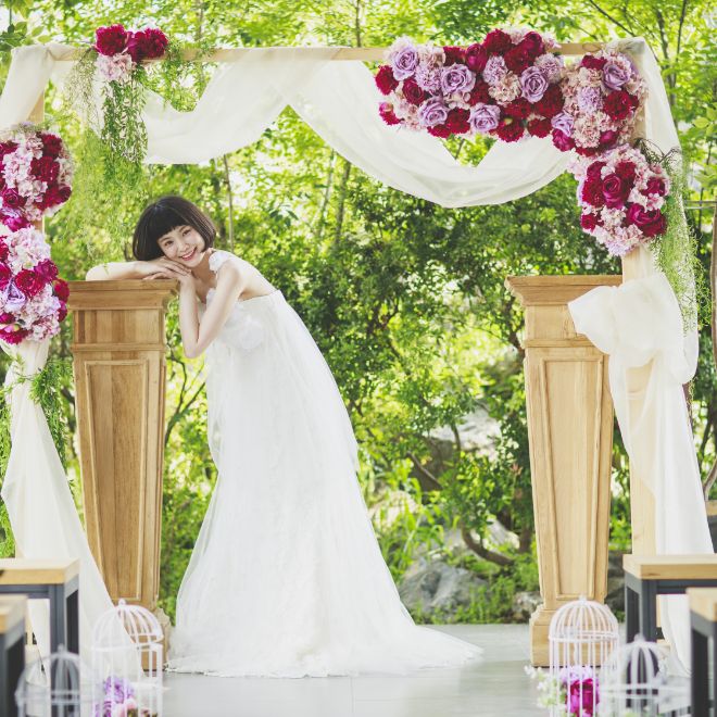 ガーデン結婚式ギャラリーフォト